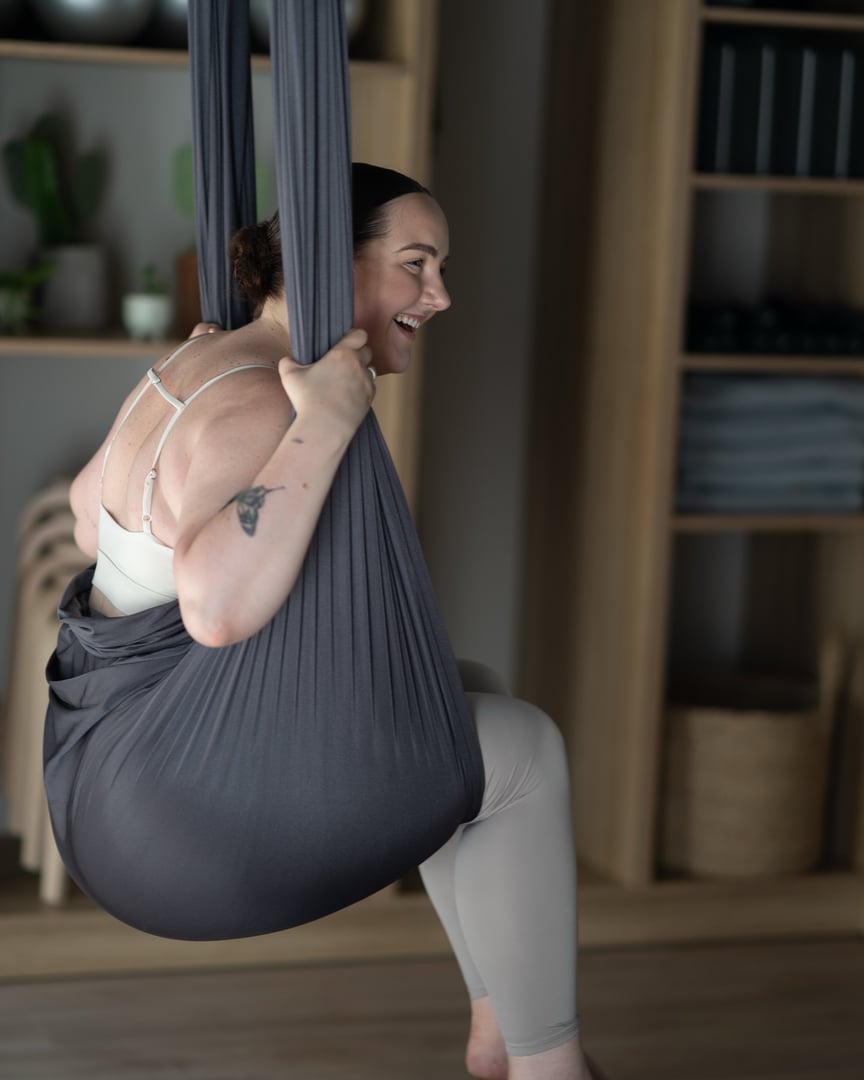 Yoga en el aire