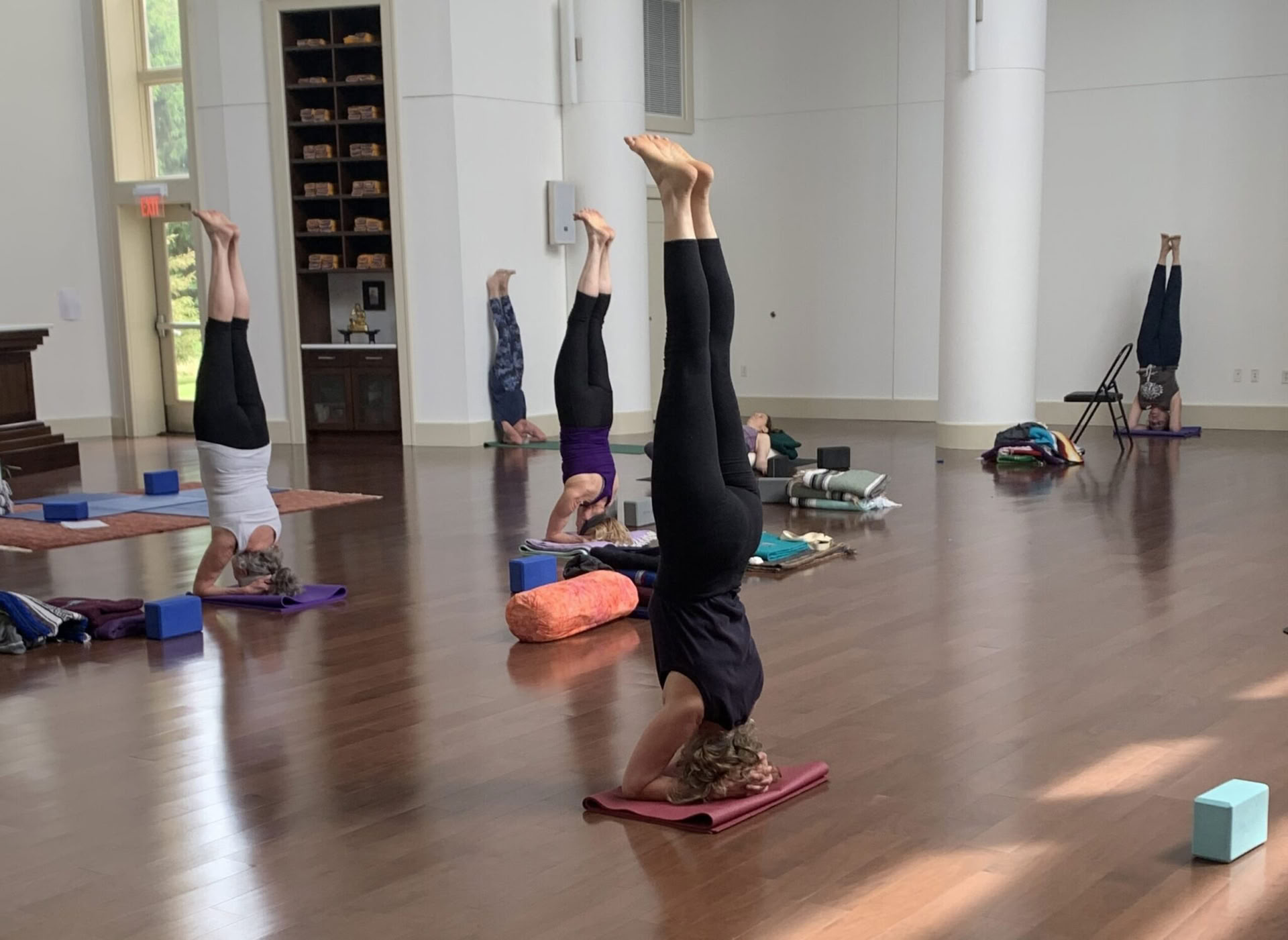 La práctica del yoga, al estilo Iyengar