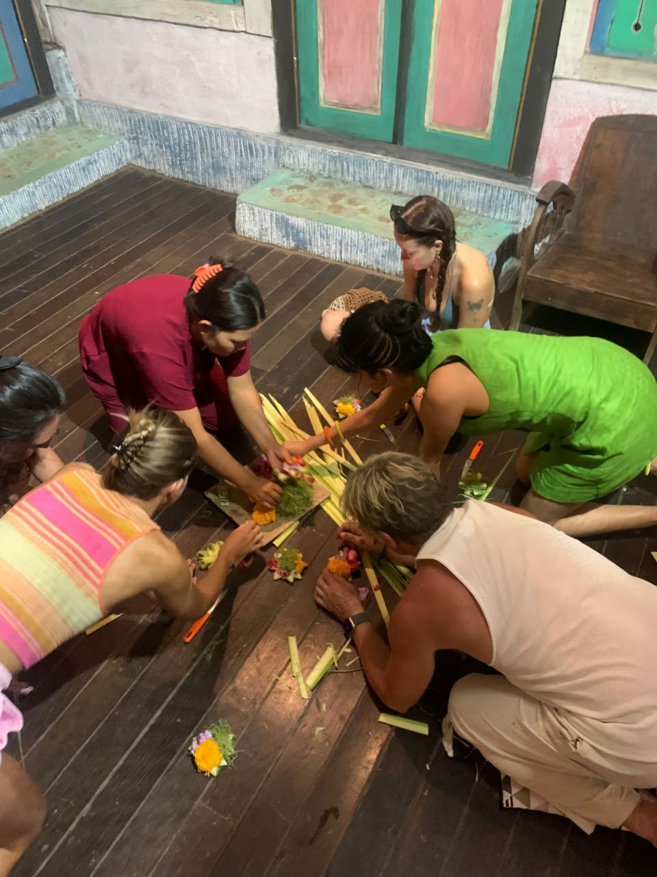 Taller de ofrendas balinesas