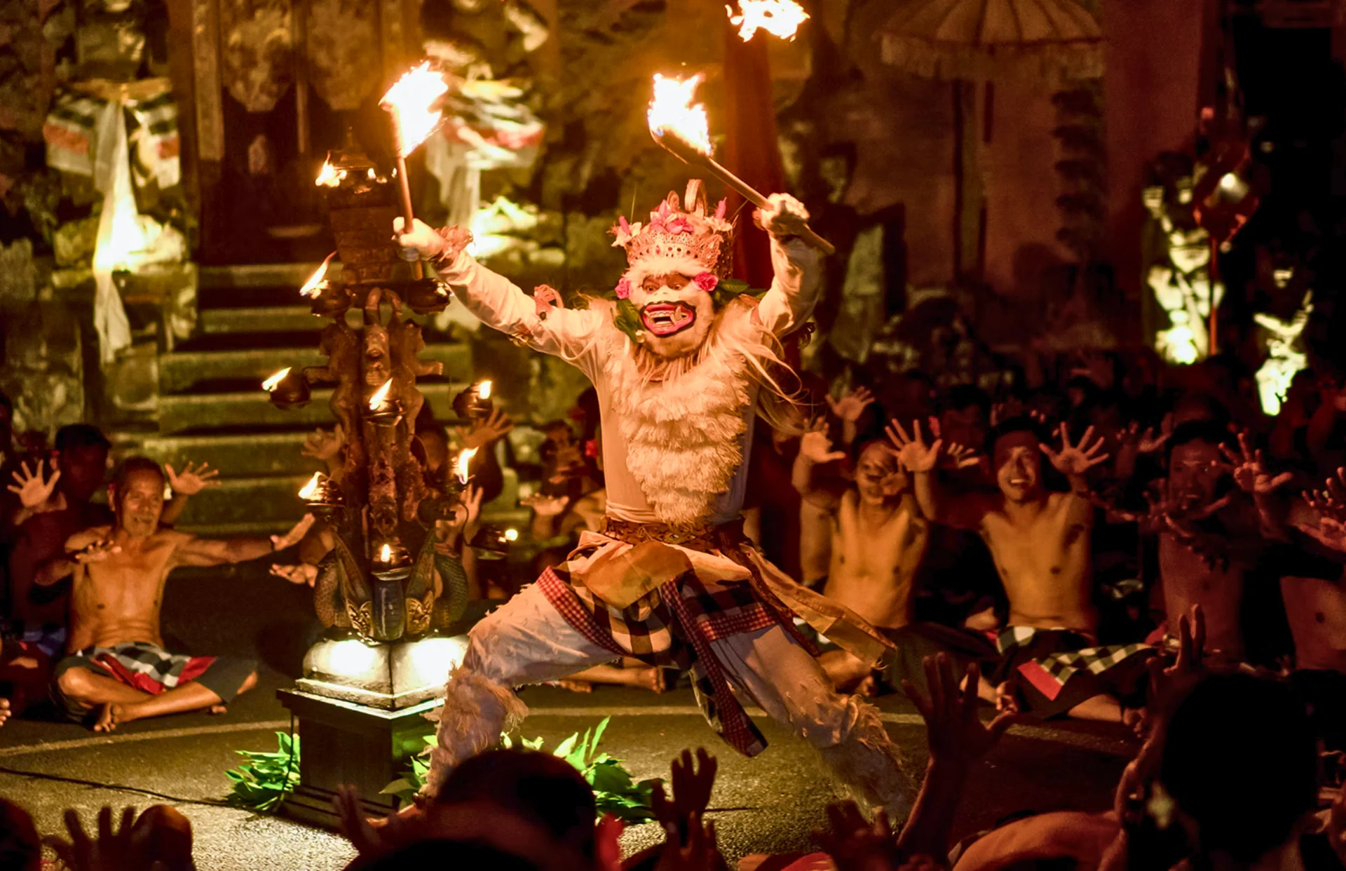 Fire Dance en Temple