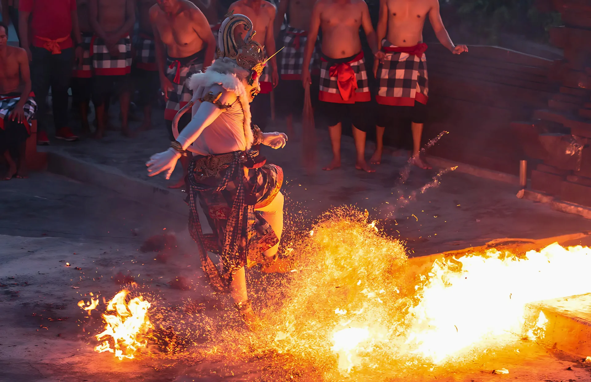 Fire Dance en Temple