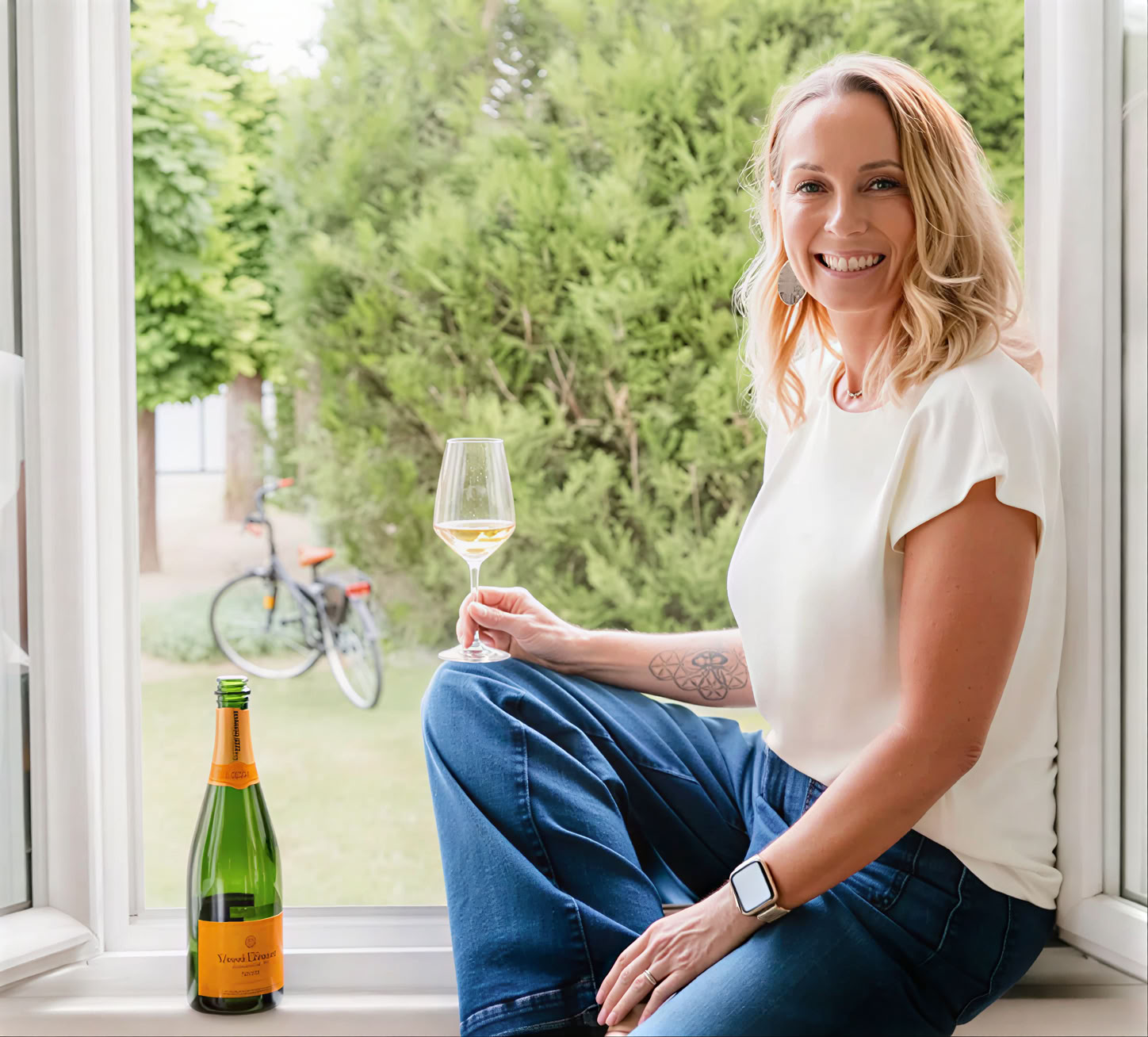 Champagne & Soul: Retiro de yoga + champán para mujeres (Reims, Francia)