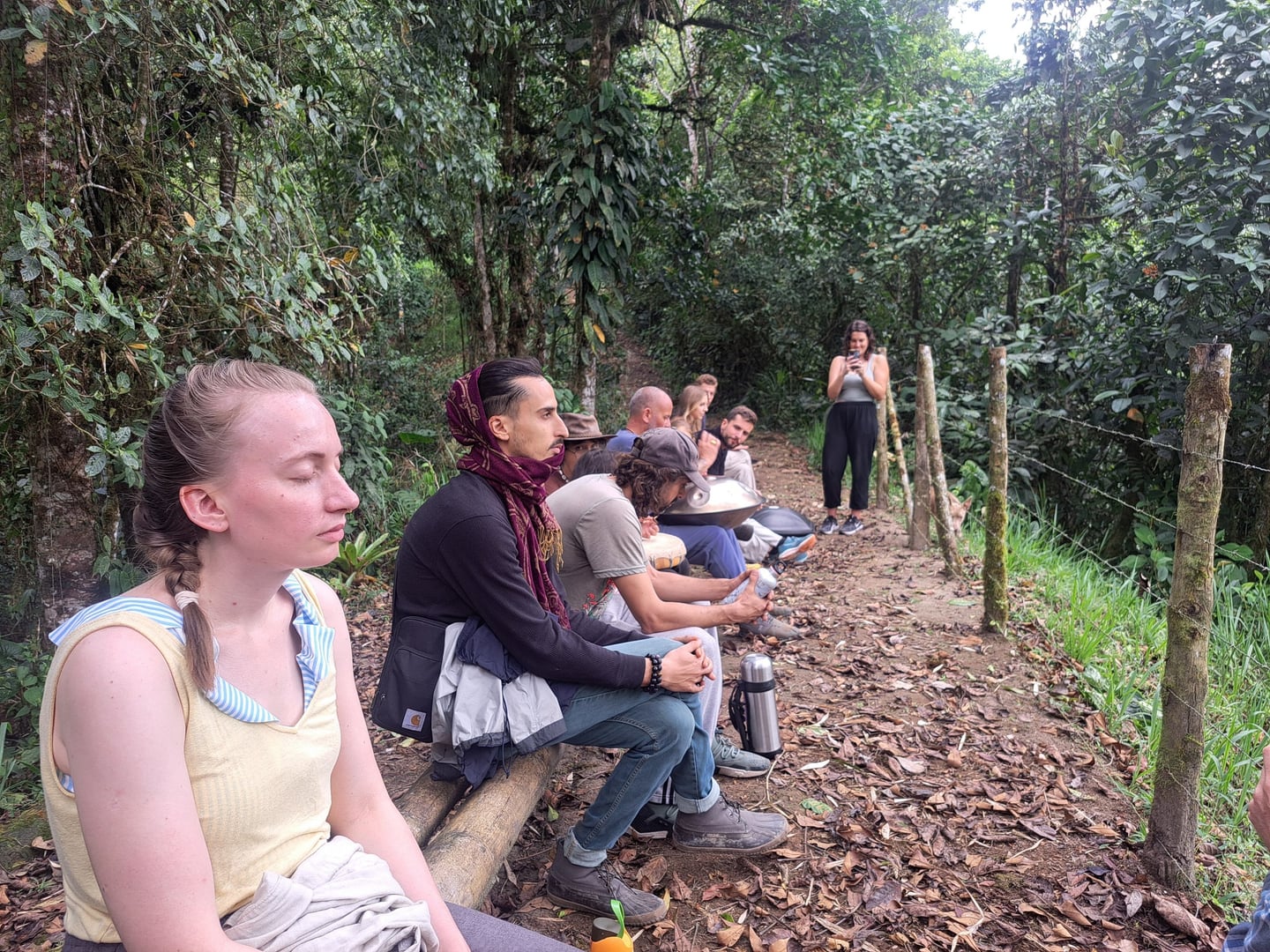 Ceremonia de Ayahuasca a la luz del día en Hayulima Natural Reserve
