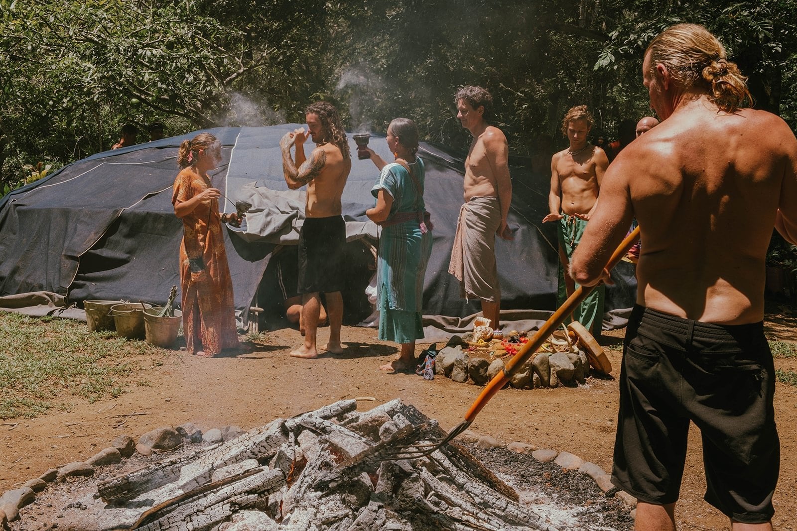 Ceremonia de Temazcal