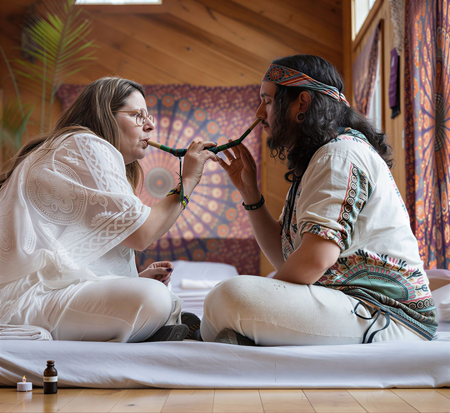 Retiro Sagrado de Ayahuasca con Leandro en Maine con Leandro