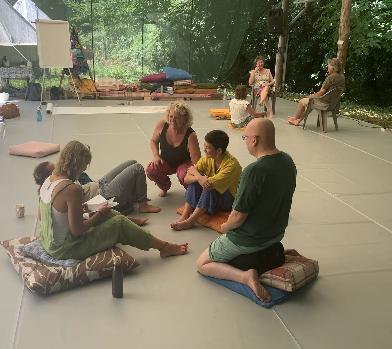 Retiro inmersivo de CNV con movimiento y danza