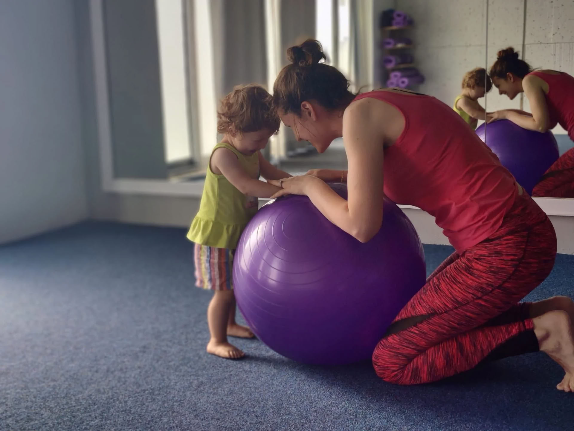 Yoga para padres y niños pequeños (1-3 años) Nivel 1
