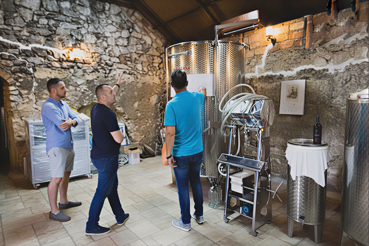 Tour de vino mixto tradicional y moderno