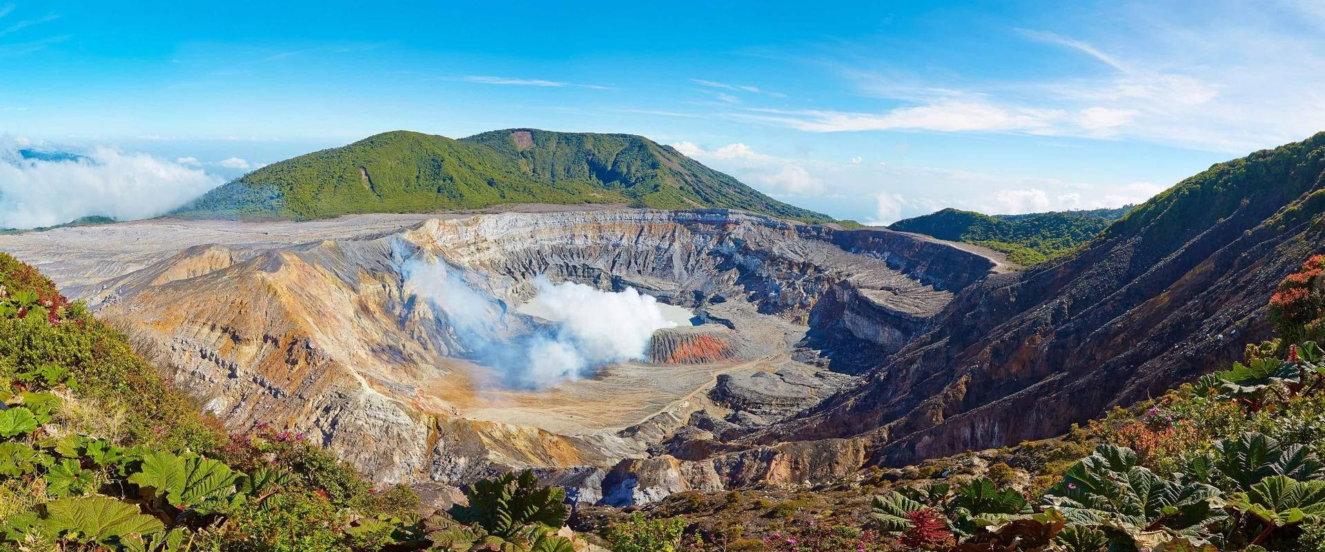 Combo Tour: Parque Nacional Volcán Poás – Tour de Café Doka – Jardines de la Cascada La Paz