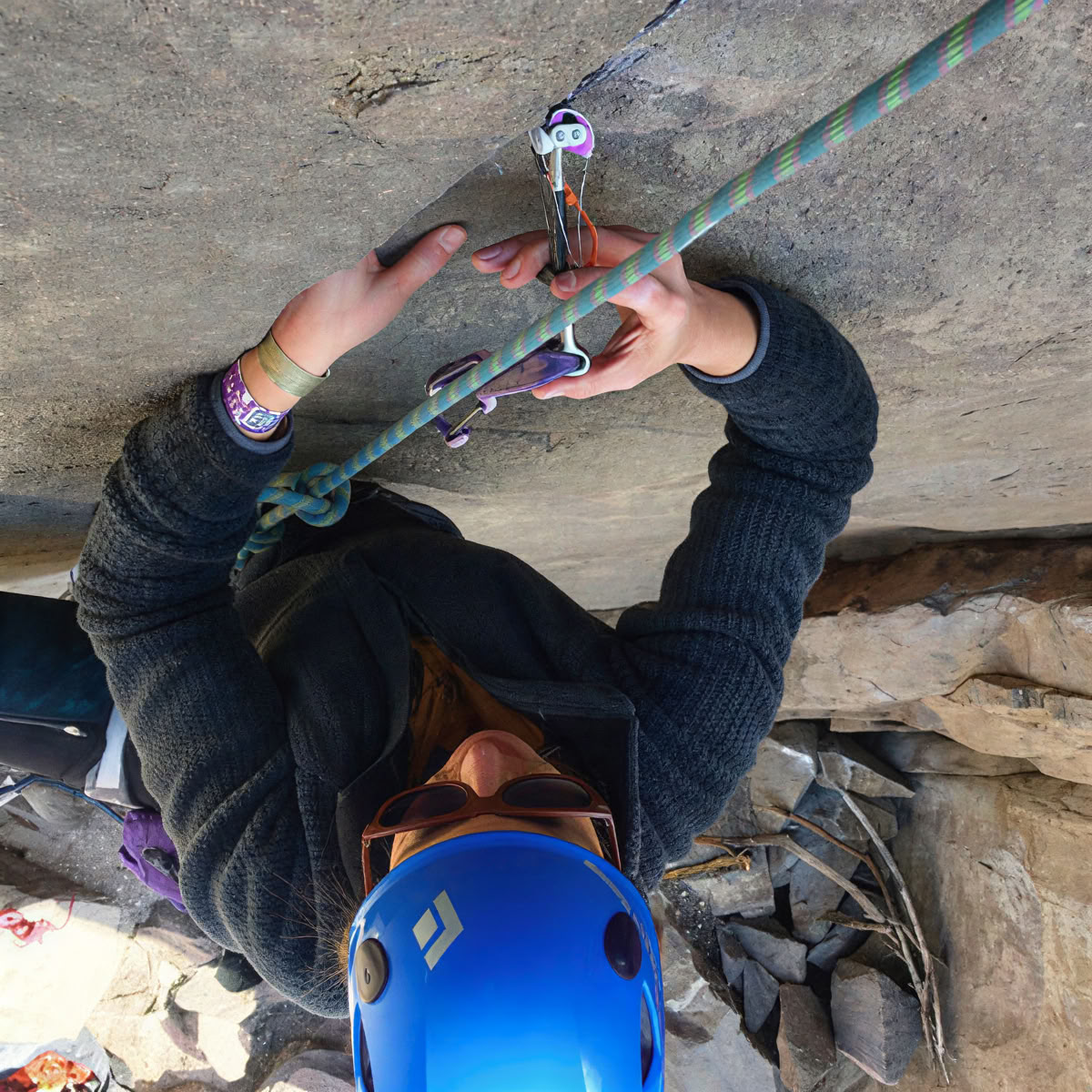 Curso de escalada en roca alpina