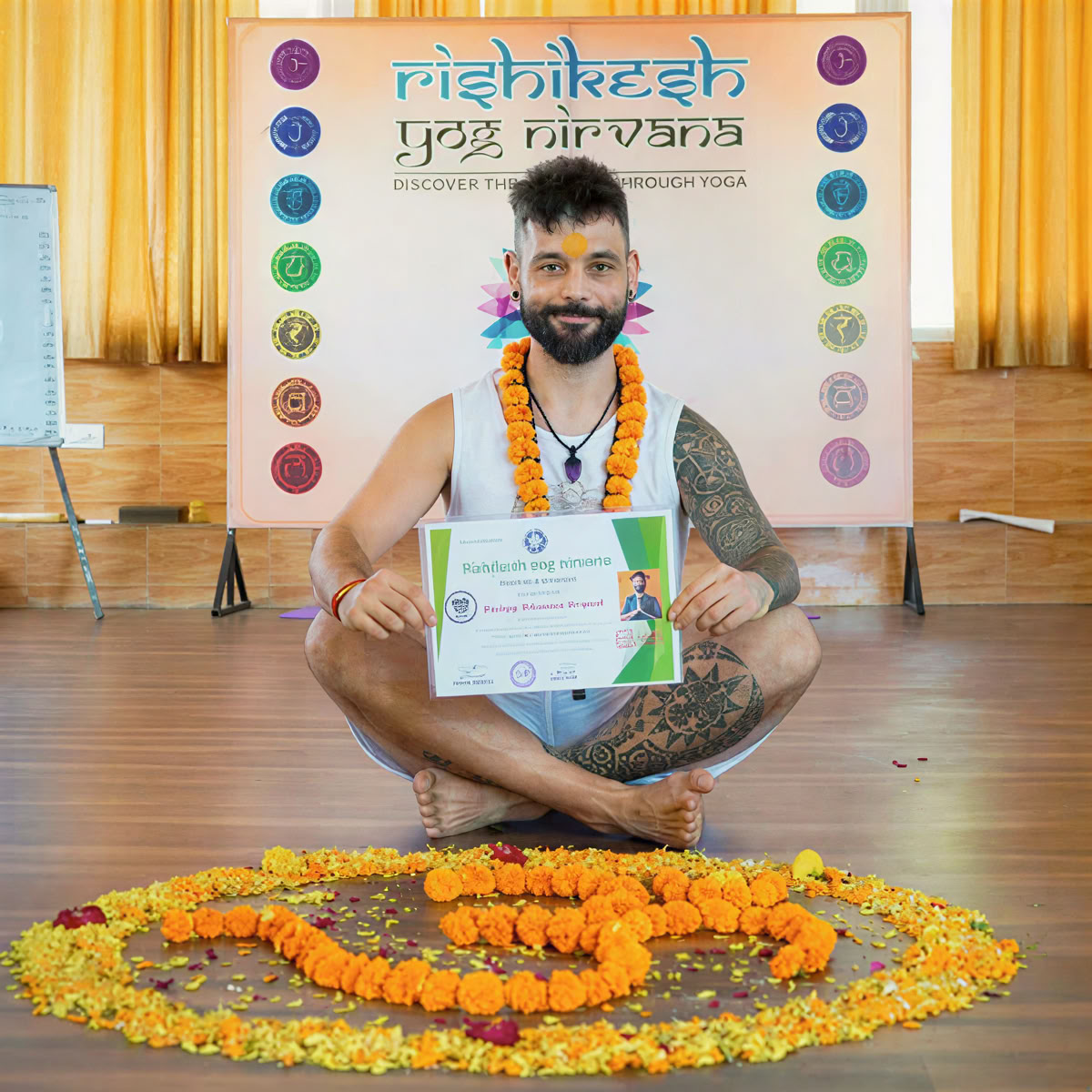 14 días de retiro de yoga en Rishikesh