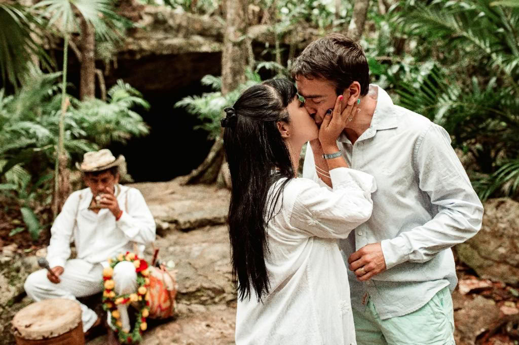 Ceremonia tradicional de unión matrimonial maya