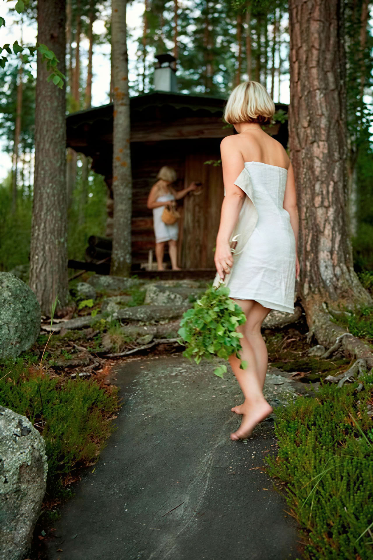 Ritual de sauna para mujeres (despedidas de soltera, otras ocasiones)