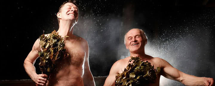 Ritual de sauna para hombres (despedidas de soltero, otras ocasiones)