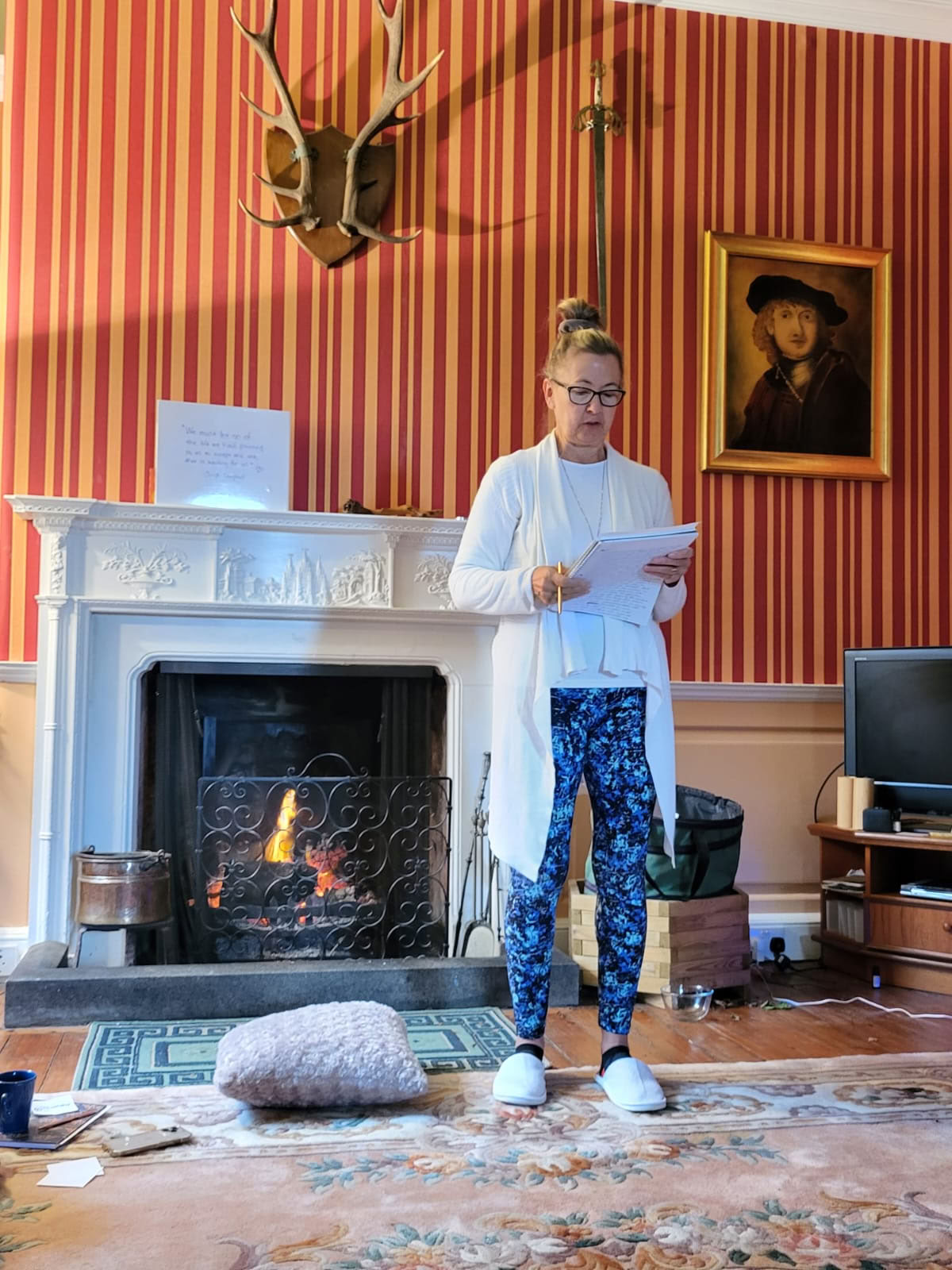 Retiro de escritura creativa y yoga para todas las mujeres en un castillo escocés