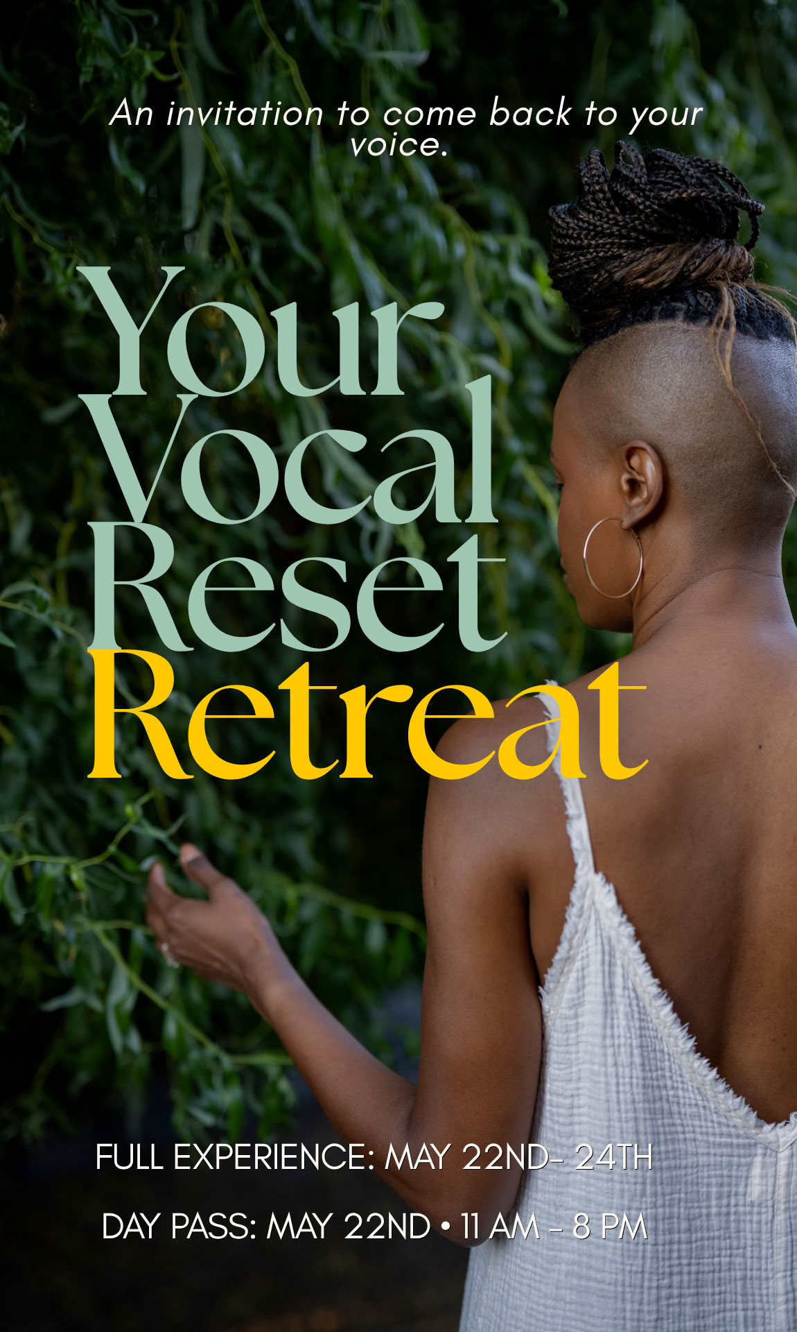 Slay the Mic Wellness Edition — Wild Nature Retiros