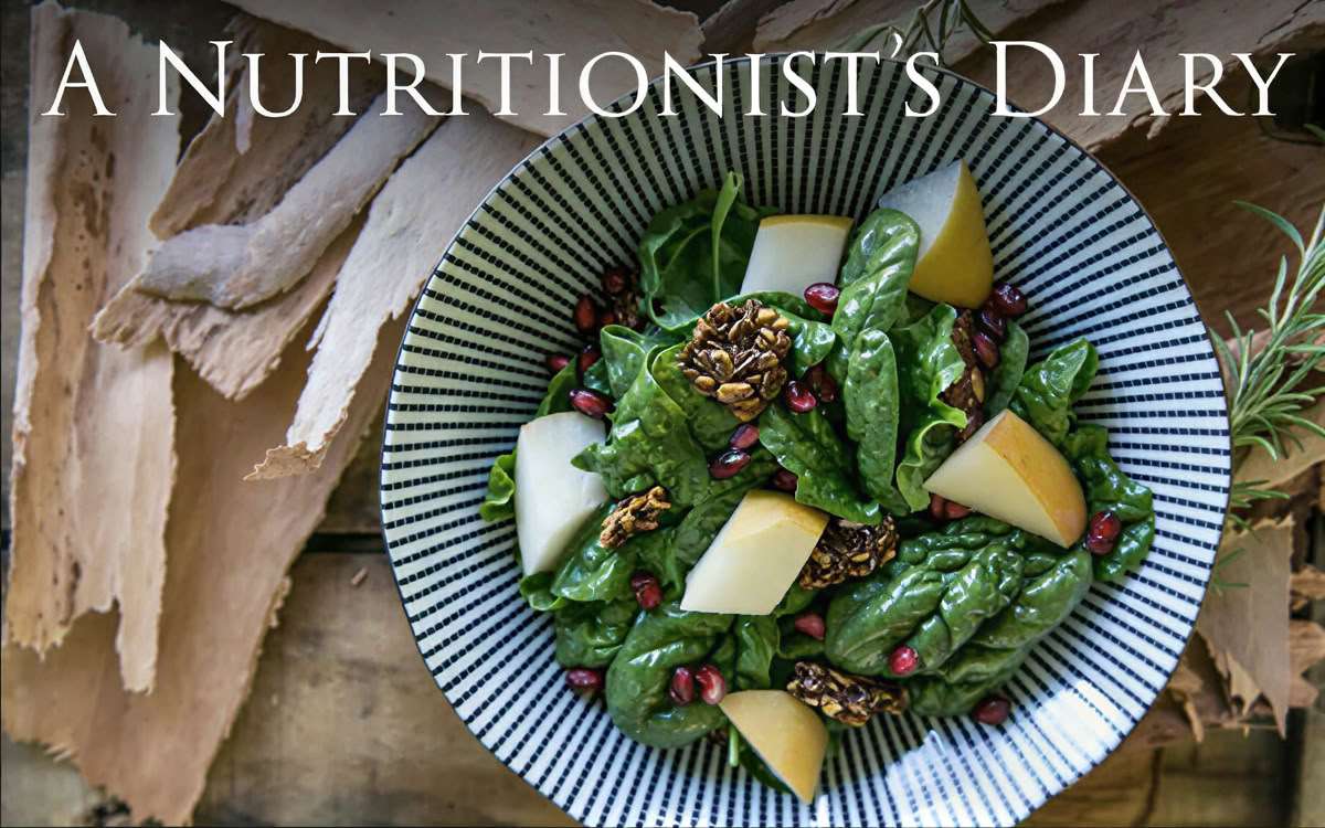 El diario de una nutricionista