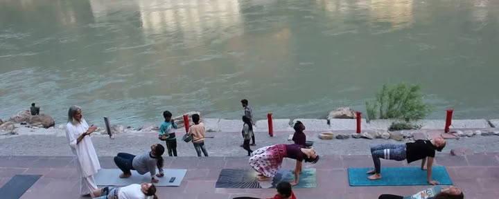 Retiro de yoga para niños