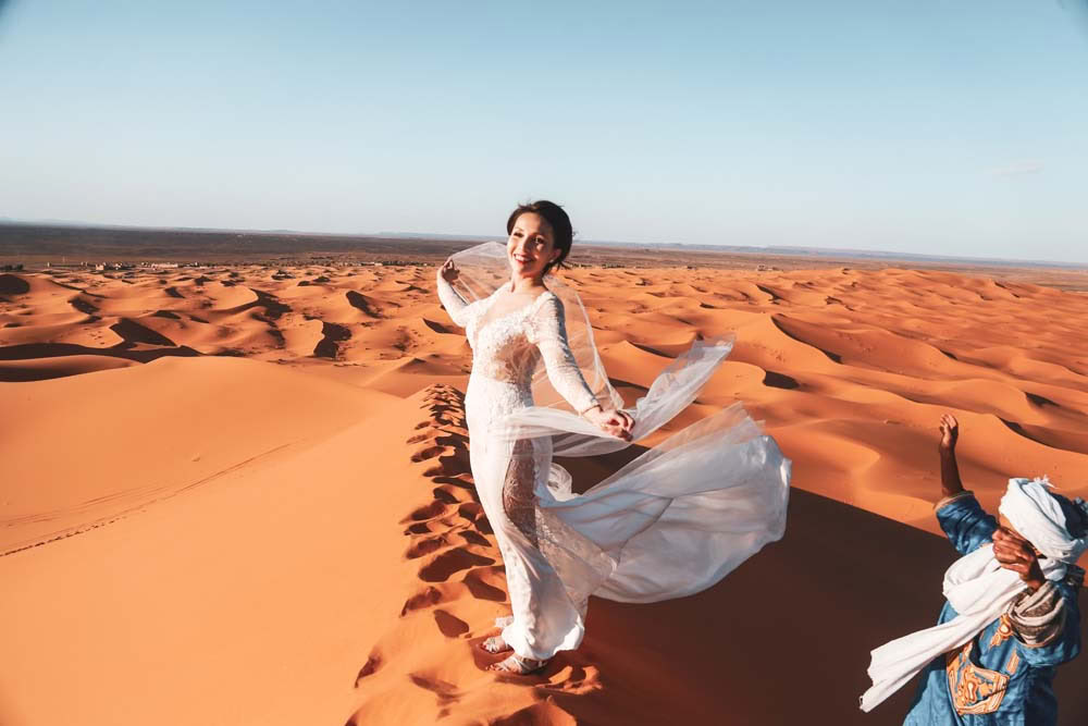Tour de 3 días desde Marrakesh hasta Fez vía Merzouga