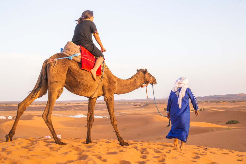Recorrido de 9 días desde Marrakech vía desierto del Sahara