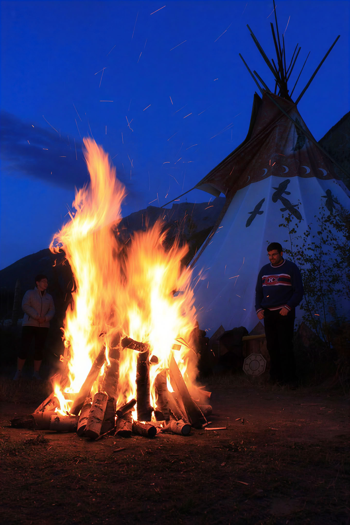 Ceremonia de Caminata sobre Fuego