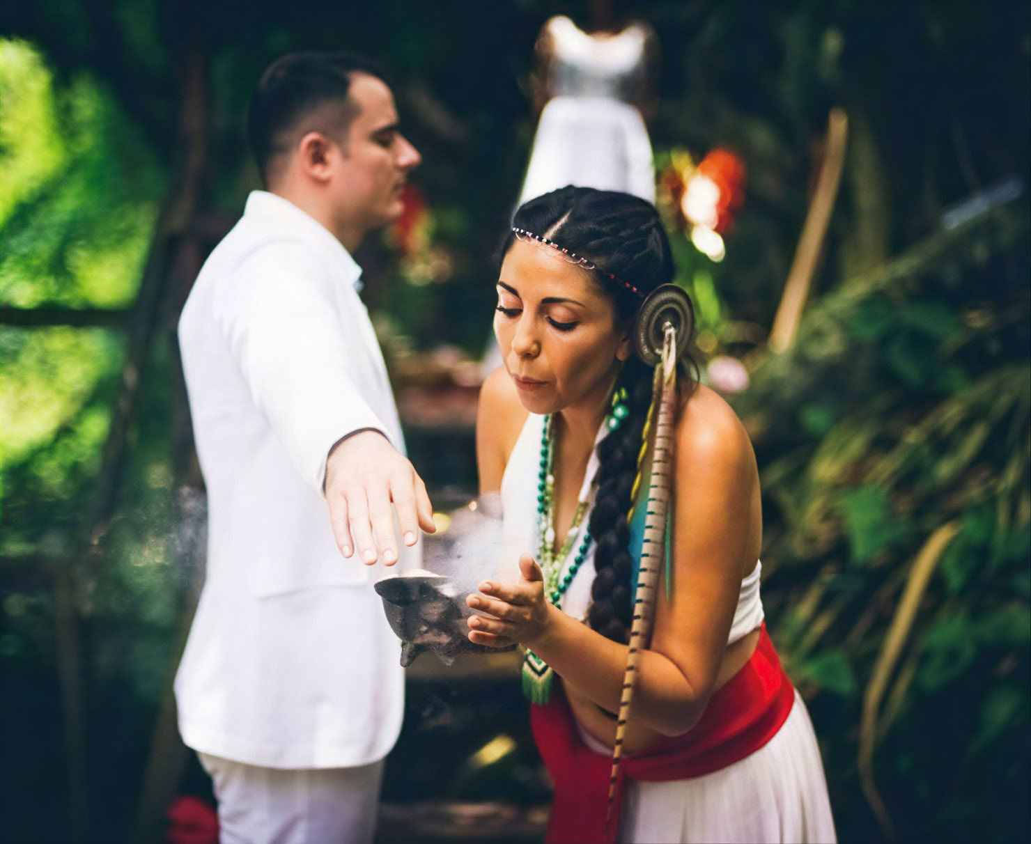 Temazcal privado y masaje sincrónico para parejas