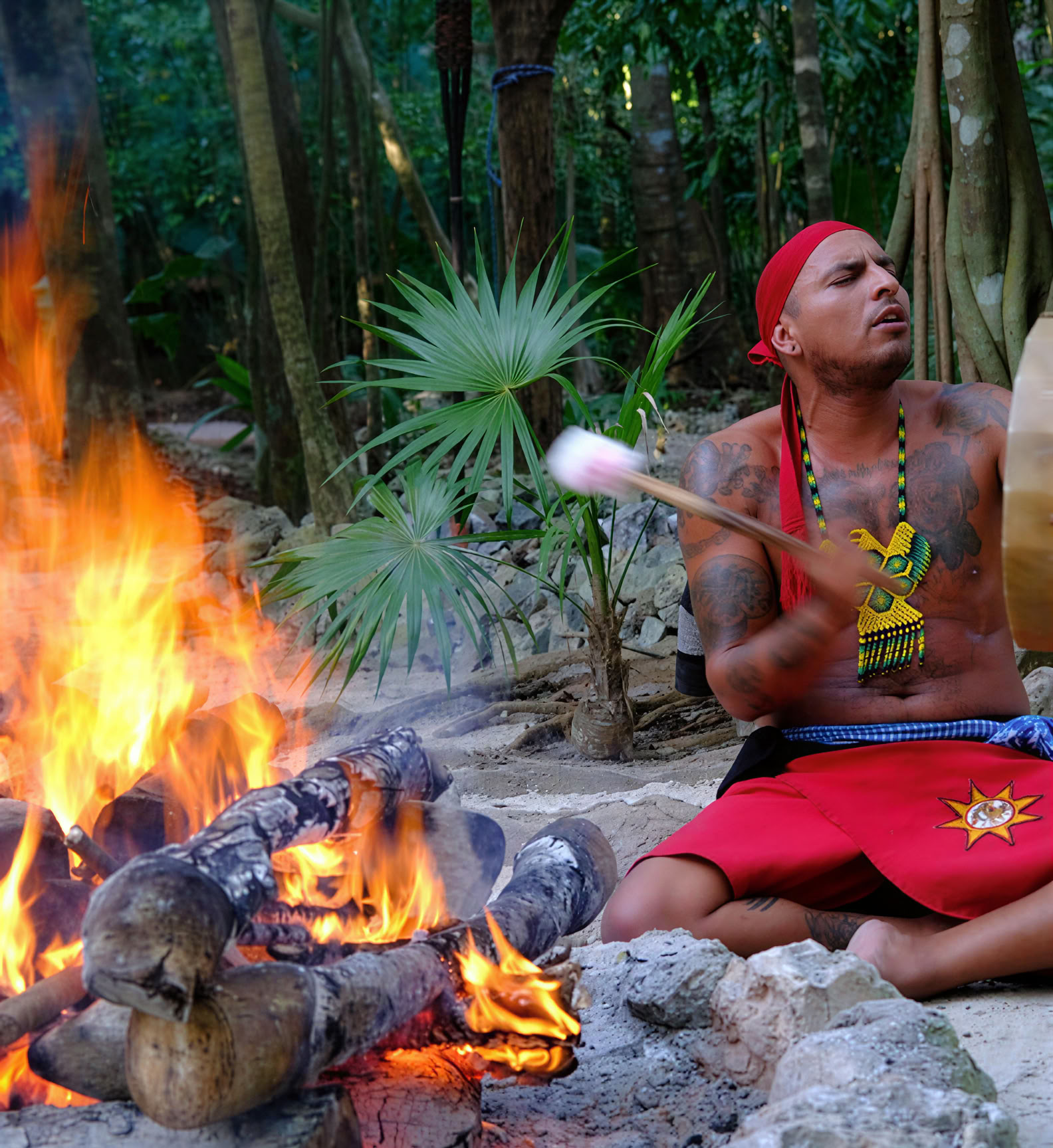 Temazcal privado y masaje sincrónico para parejas