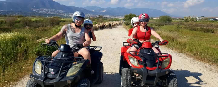 Rutas en Quad
