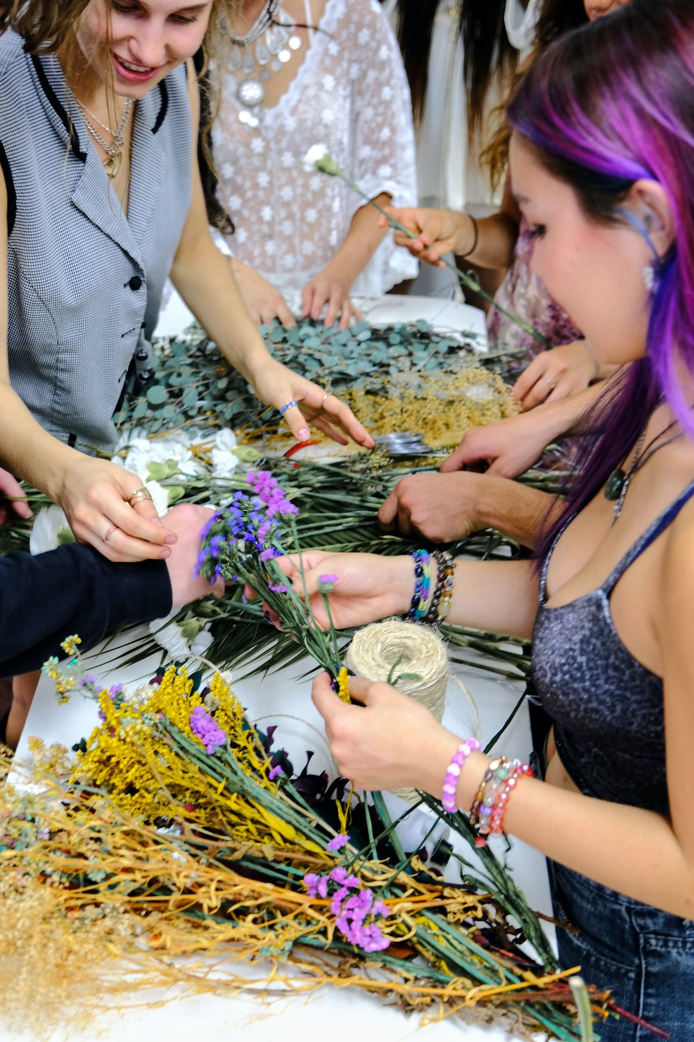 Taller de coronas florales - Palm Springs