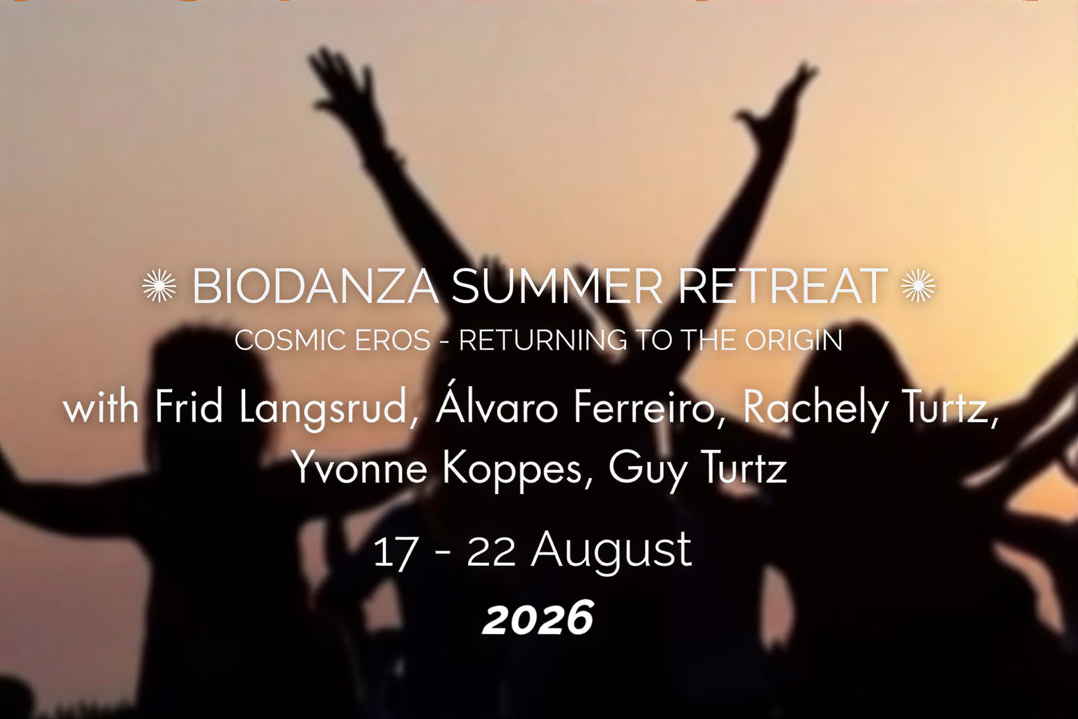 BIODANZA RETIRO DE VERANO