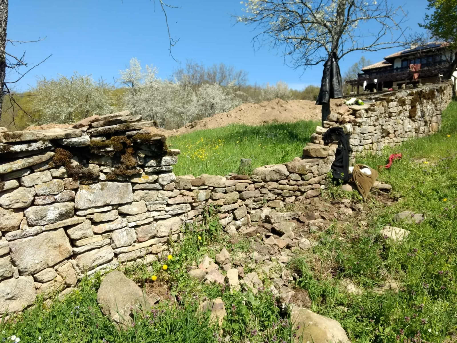 4 días: Taller: El arte de la construcción de muros de piedra seca
