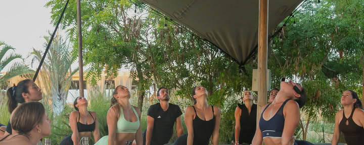 Clase de yoga