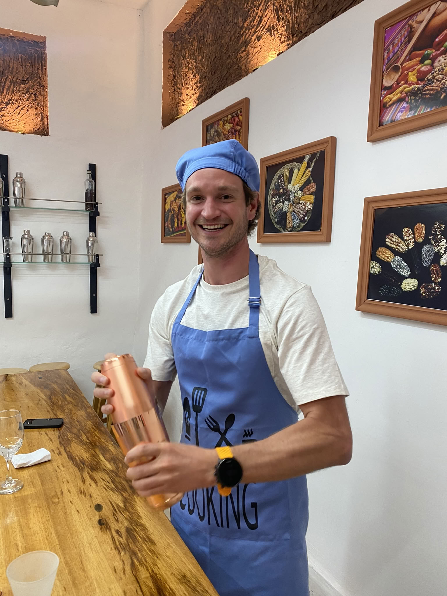 Clase corta de inmersión culinaria