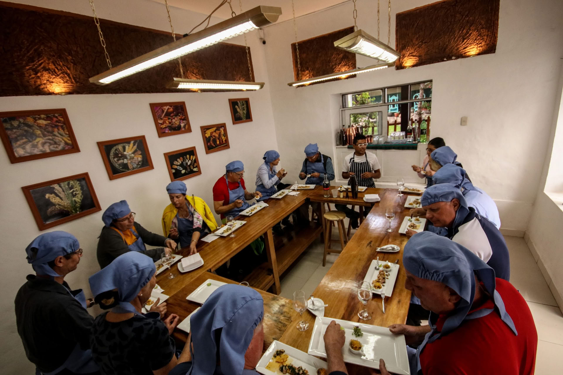 Clase corta de inmersión culinaria