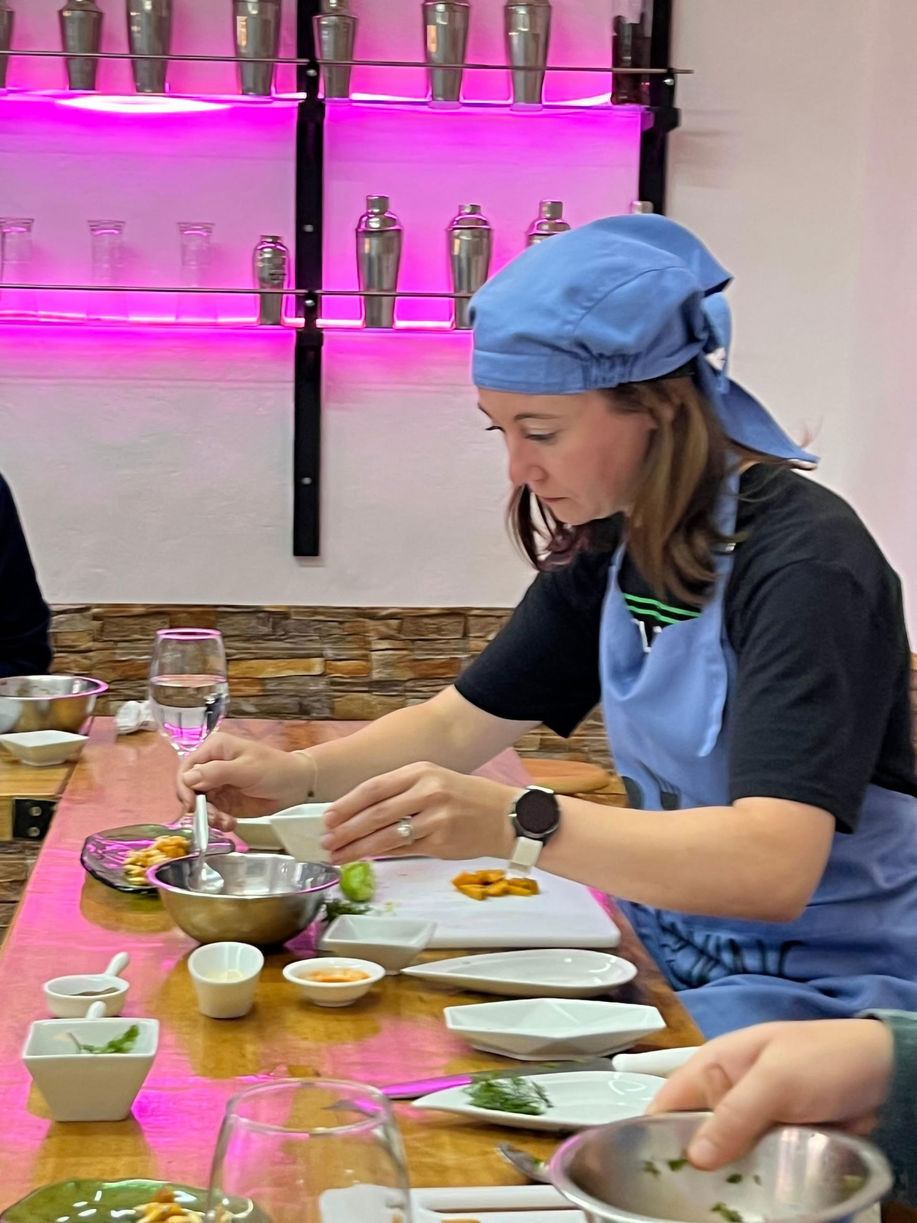 Clase corta de inmersión culinaria