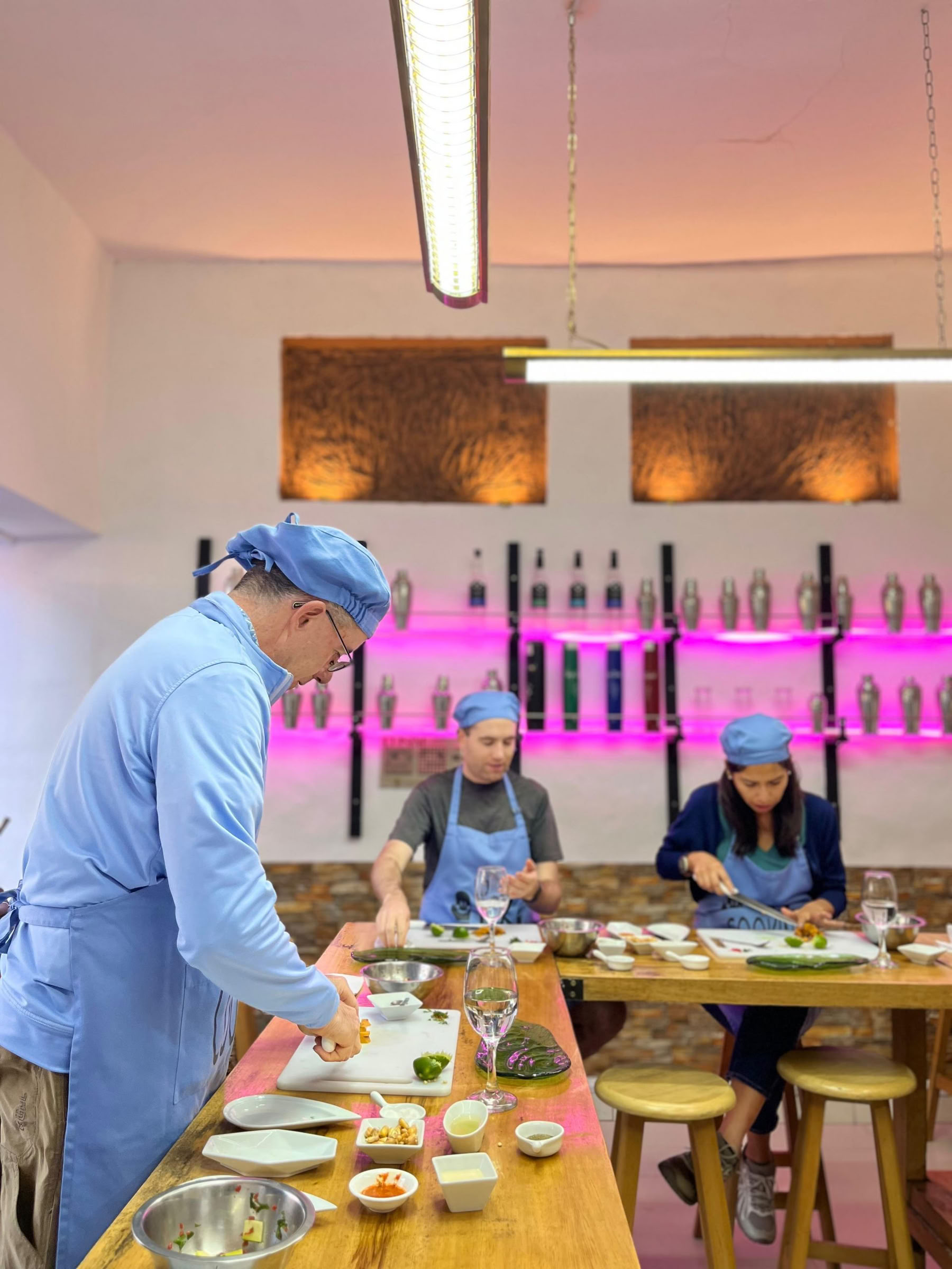 Clase corta de inmersión culinaria