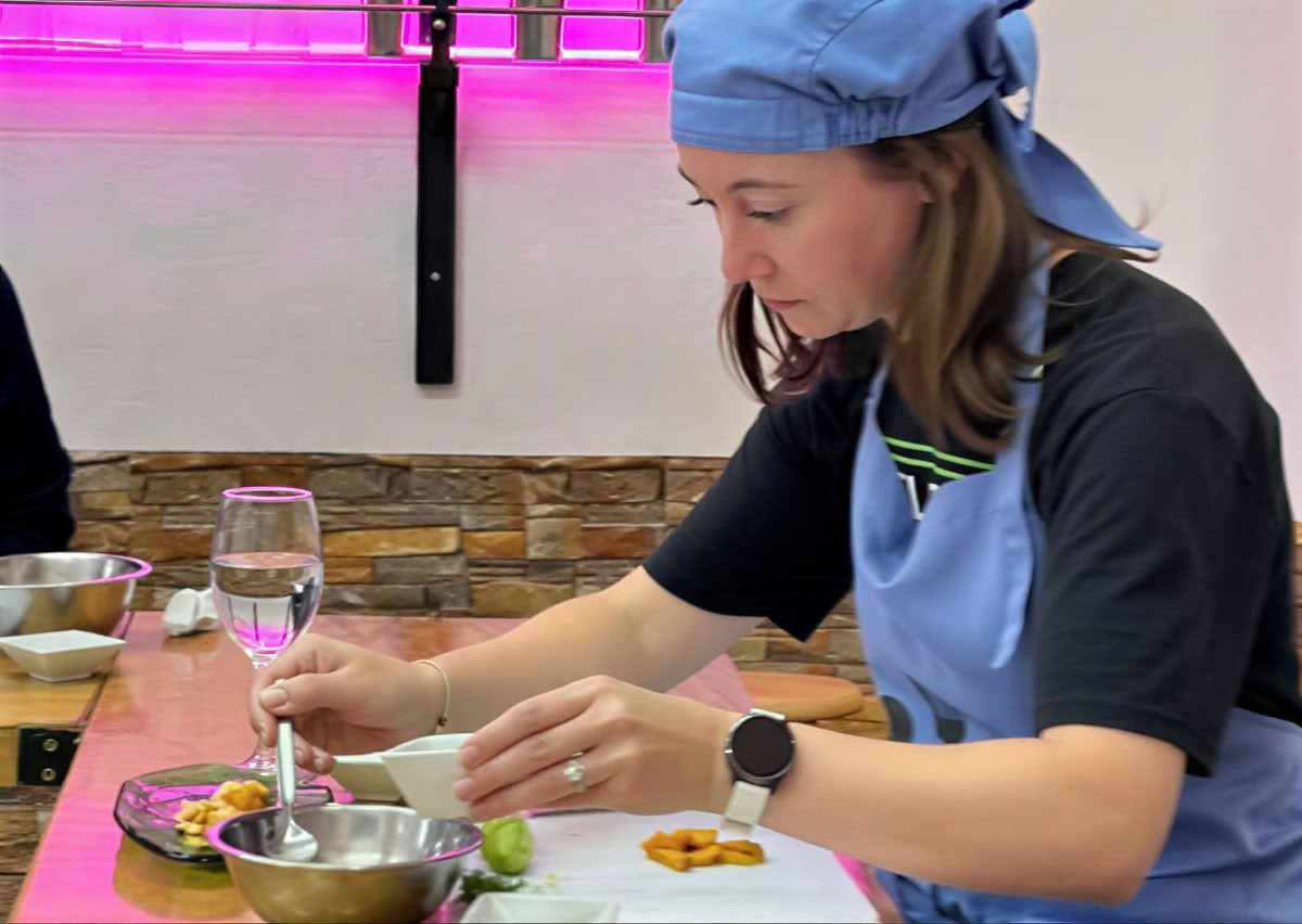 Clase corta de inmersión culinaria