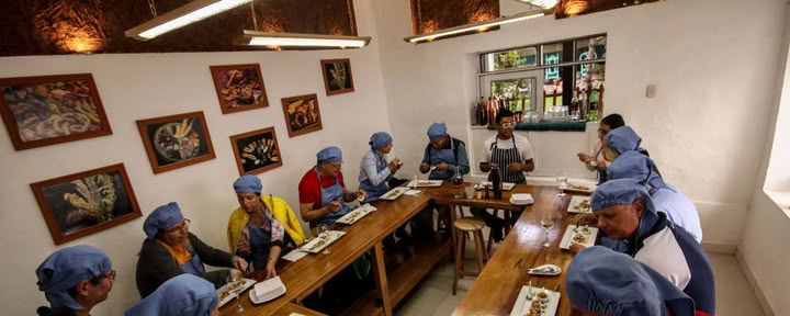 Clase corta de inmersión culinaria