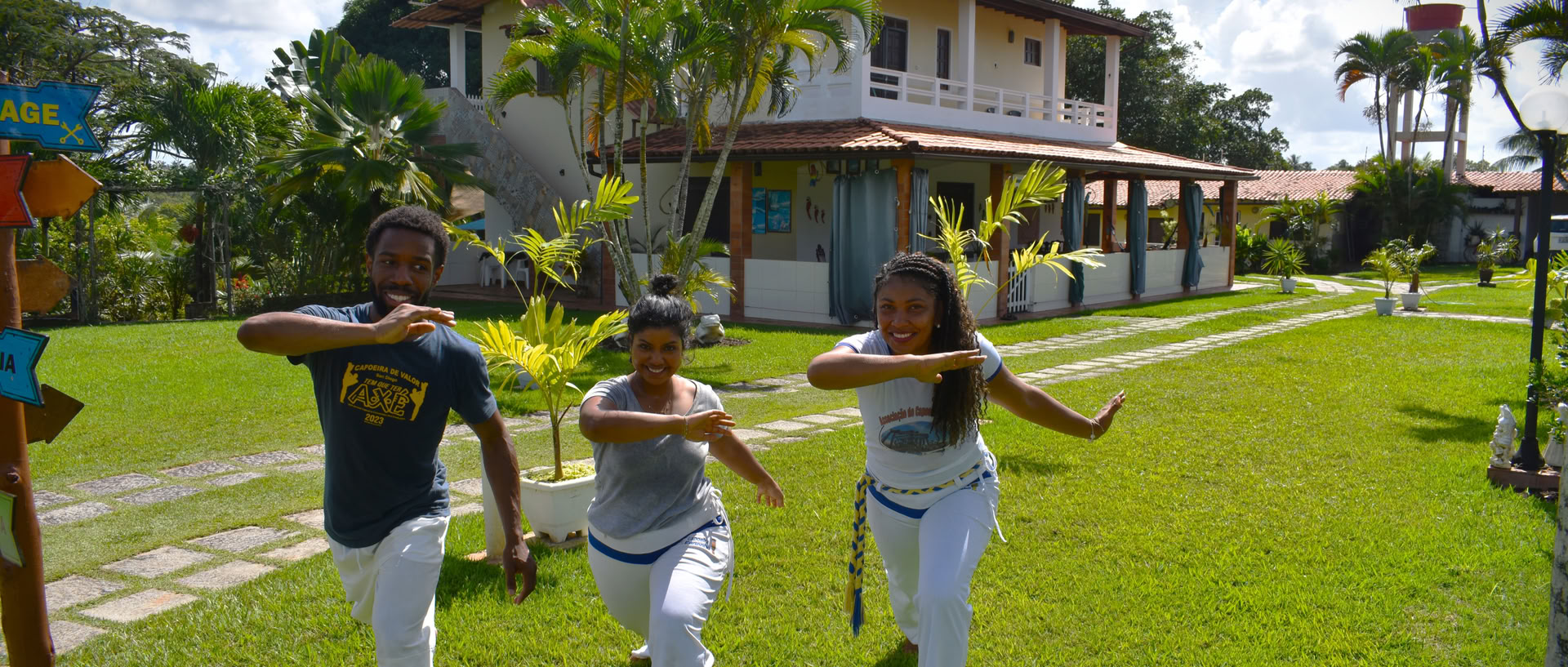 Campamento de Capoeira en Brasil
