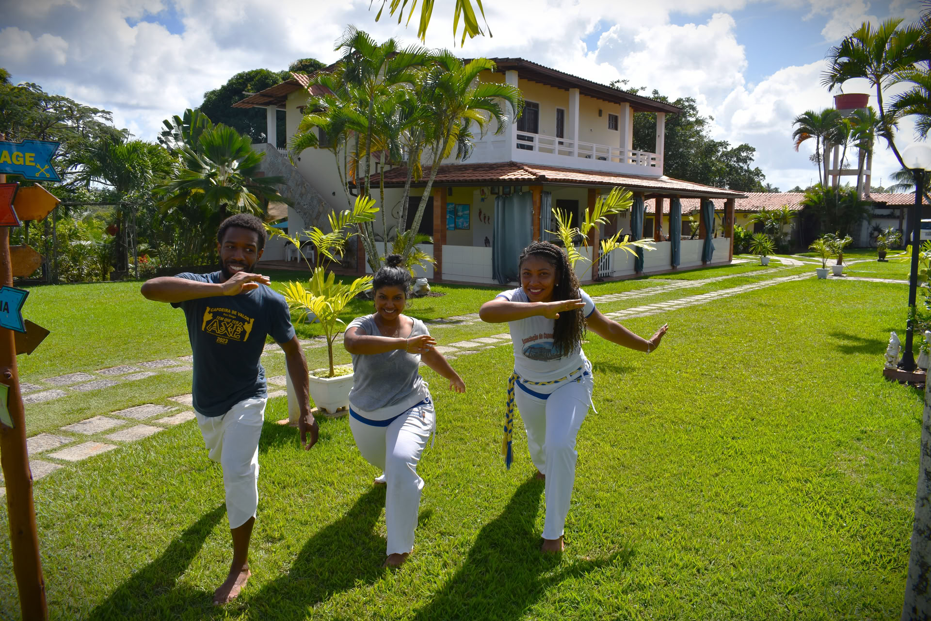 Campamento de Capoeira en Brasil