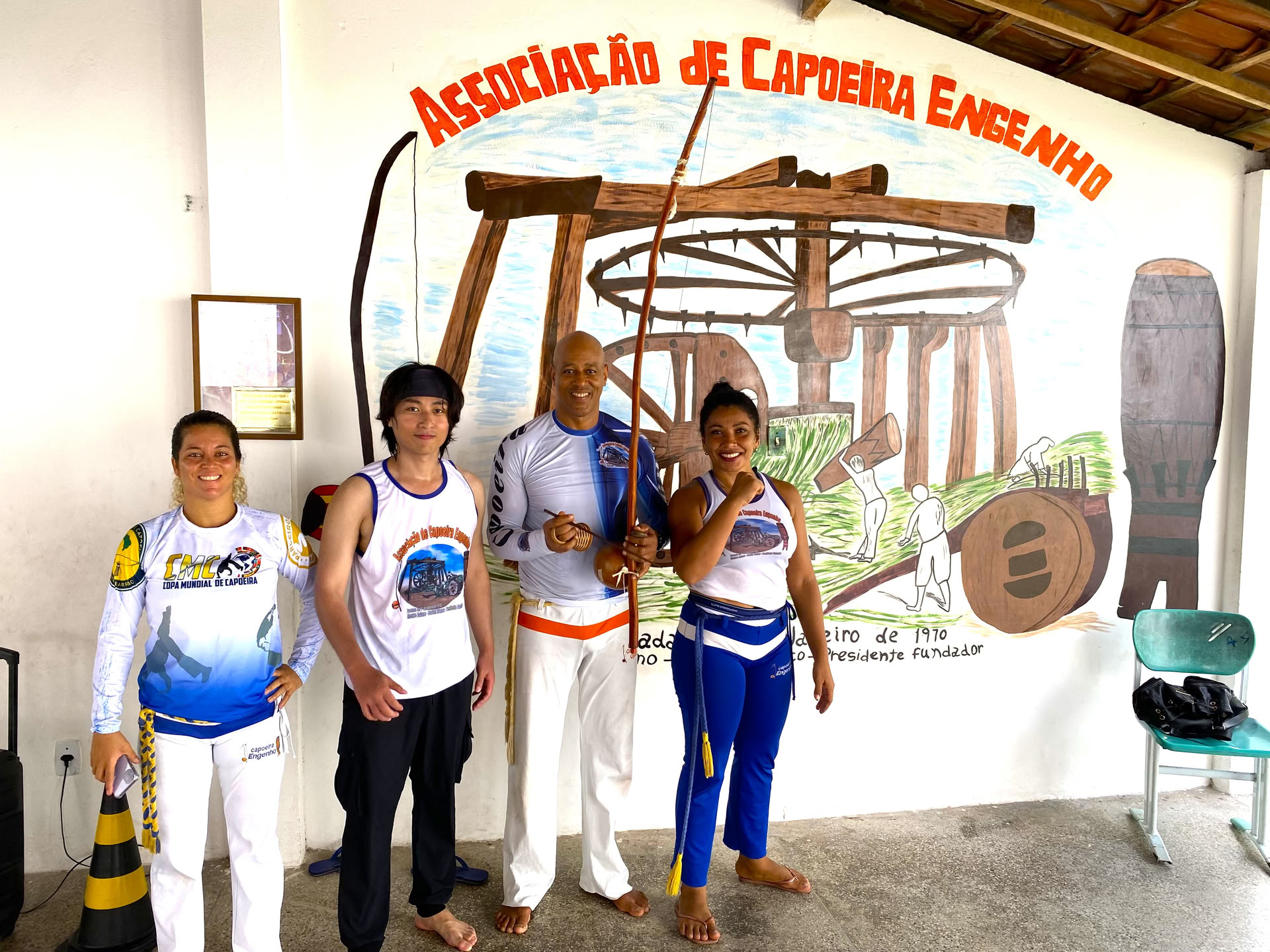Campamento de Capoeira en Brasil