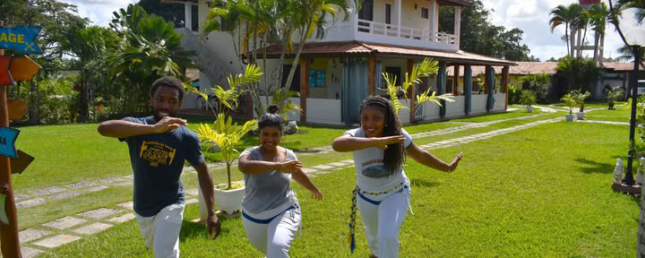 Campamento de Capoeira en Brasil