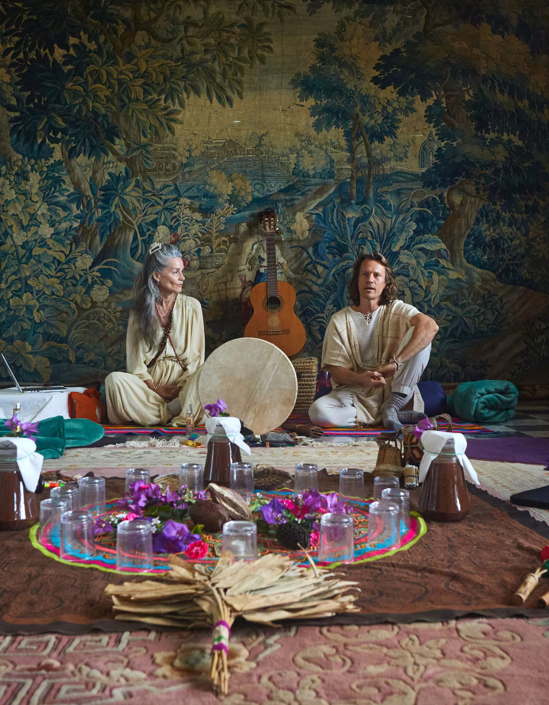Retiro de arte y yoga de primavera