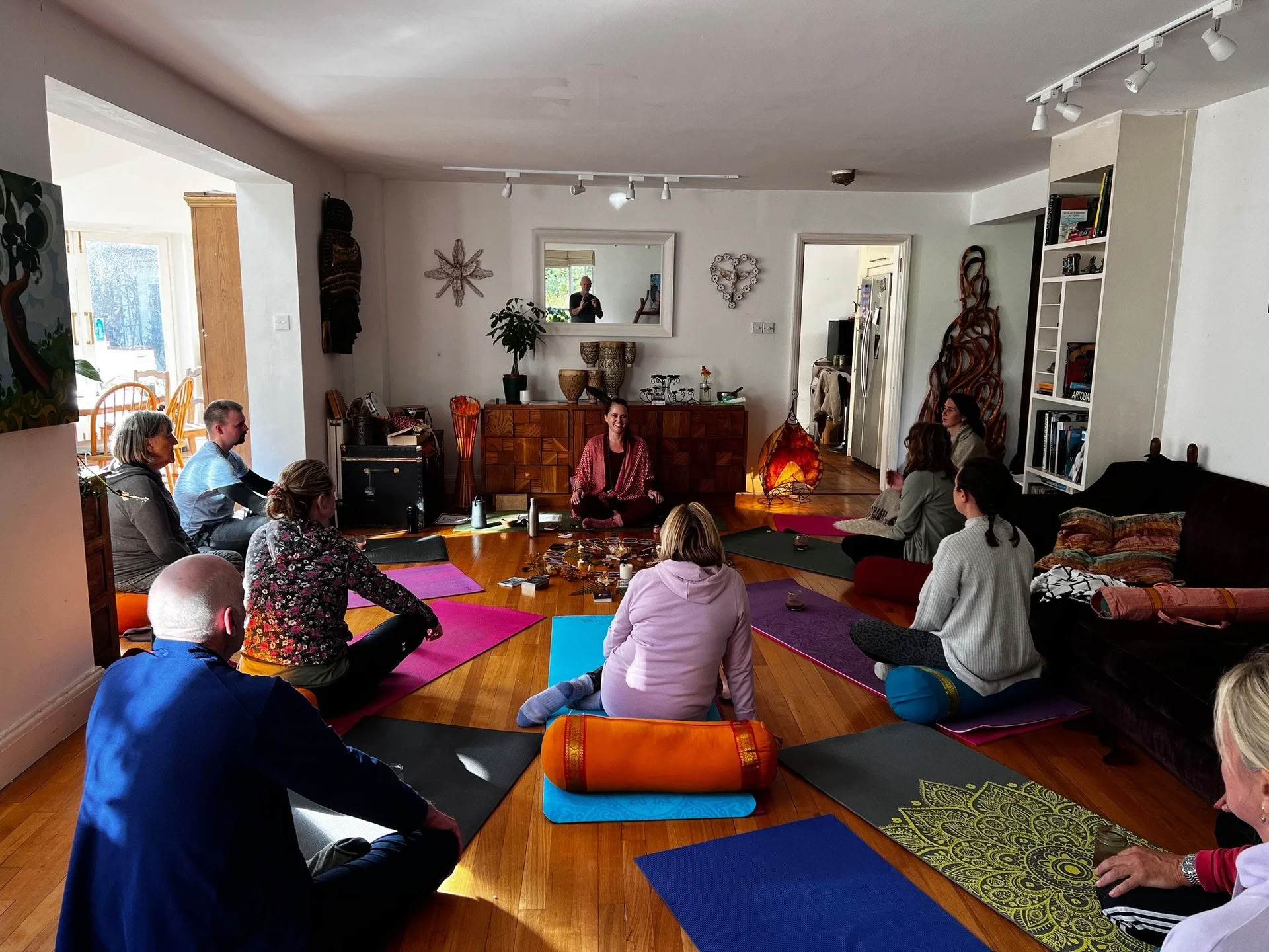Retiro de arte y yoga de primavera