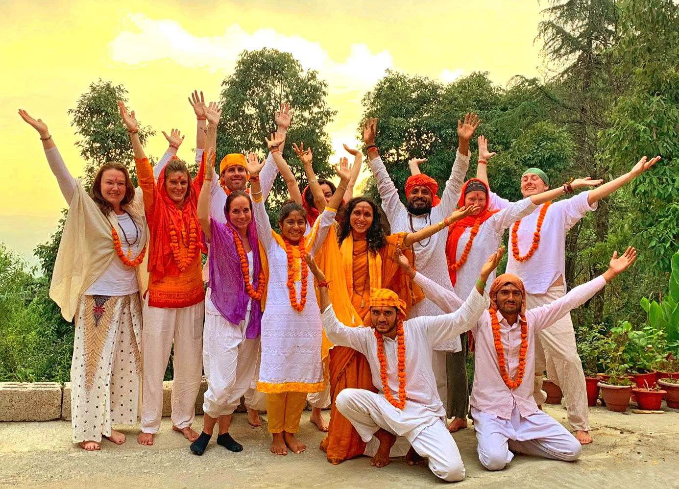 Formación de profesores de yoga en India