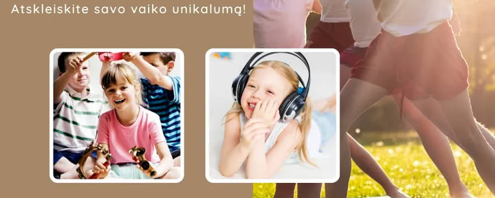 Campamento diurno de yoga y musicoterapia para niños – 07.31 - 08.04 (Kotryna and Laura)