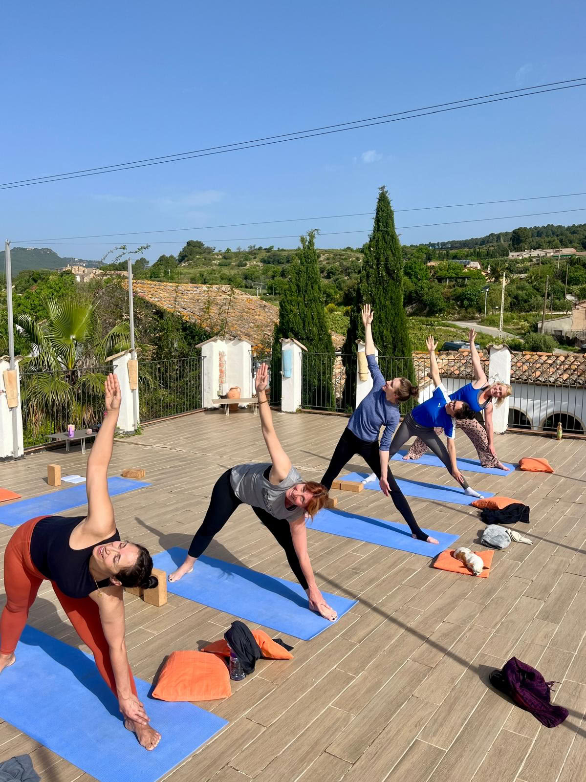 Vacaciones de yoga de una semana