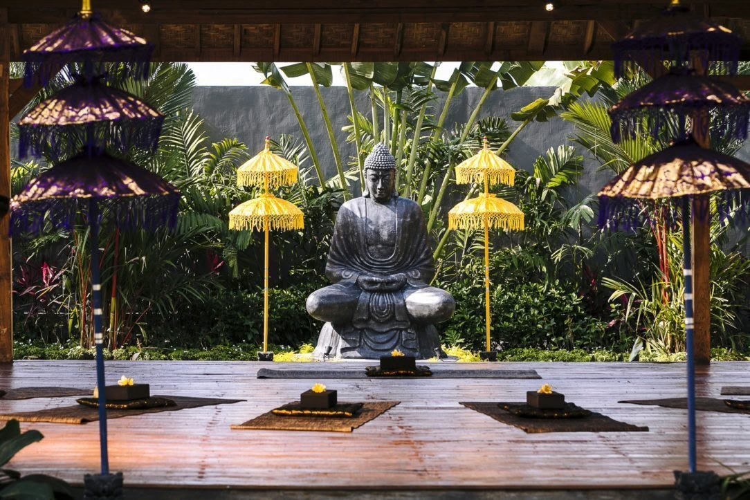 Paquete de retiro de yoga blissful