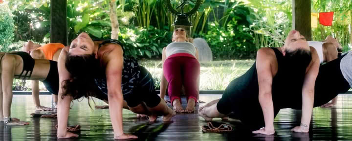 Paquete de retiro de yoga blissful