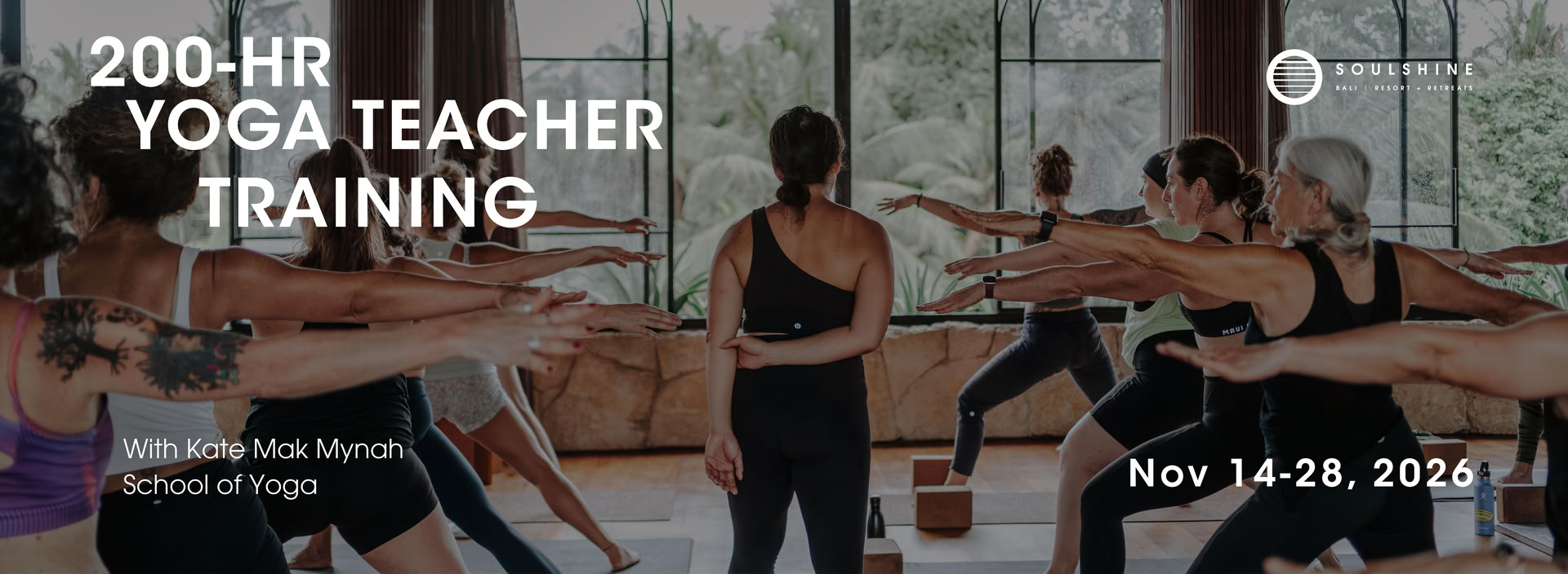 Entrenamiento de Profesores Signature Soulshine de 20 horas en Bali